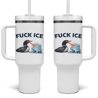 Minnesota Anti ICE Immigration Protest Ladies Tumbler With Handle Fuck Ice
