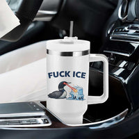 Minnesota Anti ICE Immigration Protest Ladies Tumbler With Handle Fuck Ice