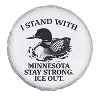 I Stand With Minnesota Spare Tire Cover Minnesota Anti ICE Immigration Protest