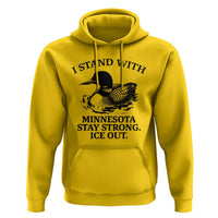 I Stand With Minnesota Hoodie Minnesota Anti ICE Immigration Protest