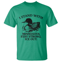 I Stand With Minnesota T Shirt Minnesota Anti ICE Immigration Protest