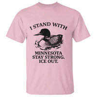 I Stand With Minnesota T Shirt Minnesota Anti ICE Immigration Protest