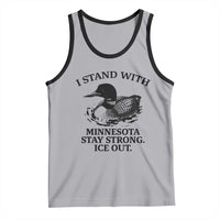 I Stand With Minnesota Tank Top Minnesota Anti ICE Immigration Protest