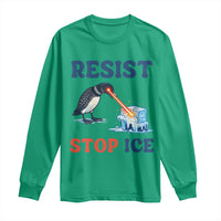 Stop ICE Long Sleeve Shirt Minnesota Resist Anti ICE Immigration Protest