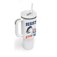 Stop ICE Tumbler With Handle Minnesota Resist Anti ICE Immigration Protest