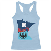 Minnesota Resist Anti ICE Immigration Protest Racerback Tank Top Ice Out