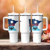 Minnesota Resist Anti ICE Immigration Protest Tumbler With Handle Ice Out