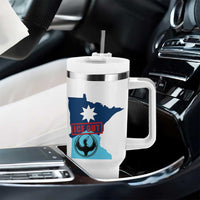 Minnesota Resist Anti ICE Immigration Protest Tumbler With Handle Ice Out