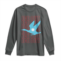 Minnesota Anti ICE Immigration Protest Long Sleeve Shirt Ice Out