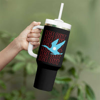 Minnesota Anti ICE Immigration Protest Tumbler With Handle Ice Out
