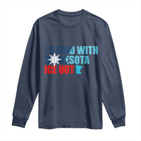 I Stand With Minnesota Long Sleeve Shirt Minnesota Resist Anti ICE Immigration Protest