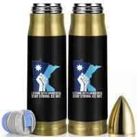 I Stand With Minnesota Bullet Tumbler Minnesota Flag Anti ICE Immigration Protest Resist