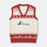 Ice Out V-Neck Knit Sweater Vest Minnesota Resist Anti ICE Immigration Protest