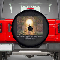 He Is Not Here He Has Risen Spare Tire Cover Easter Christian Jesus
