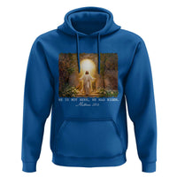 He Is Not Here He Has Risen Hoodie Easter Christian Jesus