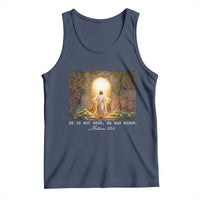 He Is Not Here He Has Risen Tank Top Easter Christian Jesus