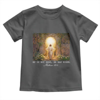 He Is Not Here He Has Risen Toddler T Shirt Easter Christian Jesus