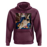 Funny Easter Bunny Sunglasses Graphic Hoodie
