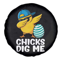 Easter Chicks Dig Me Spare Tire Cover Cute Chicken Dabbing Egg Hunt Toddler