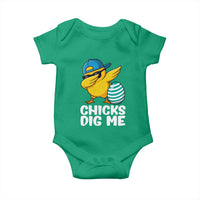 Easter Chicks Dig Me Baby Onesie Cute Chicken Dabbing Egg Hunt Toddler