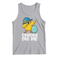 Easter Chicks Dig Me Tank Top Cute Chicken Dabbing Egg Hunt Toddler
