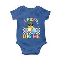 Chicks Dig Me Baby Onesie Funny Easter Chick