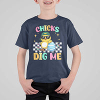 Chicks Dig Me T Shirt For Kid Funny Easter Chick