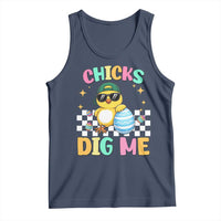 Chicks Dig Me Tank Top Funny Easter Chick