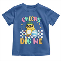 Chicks Dig Me Toddler T Shirt Funny Easter Chick