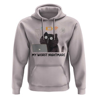 My Worst Nightmare Hoodie Funny Cat Gaming Wifi Loading Hurmor - Wonder Print Shop