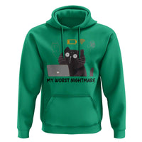 My Worst Nightmare Hoodie Funny Cat Gaming Wifi Loading Hurmor - Wonder Print Shop