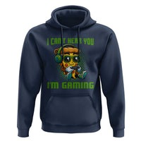 Funny Pizza Video Gaming Hoodie I Can Not Hear You I Am Gaming - Wonder Print Shop