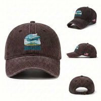 Funny Pilot Aviation Washed Cotton Baseball Cap Easily Distracted By Airplanes Lover