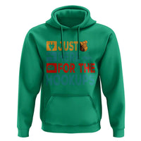 RV Camping Caravan Motorhome Hoodie Just Here For The Hookups - Wonder Print Shop