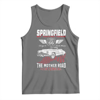 Springfield Missouri US Highway 66 Centennial Keepsake Tank Top Vintage 1950 Classic American Car Convertible