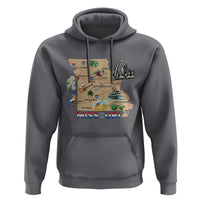 Missouri Map Landmarks Major Cities Roads Flag Hoodie