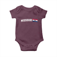 Missouri Missourian MO State Flag Baby Onesie