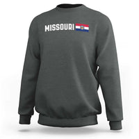 Missouri Missourian MO State Flag Sweatshirt