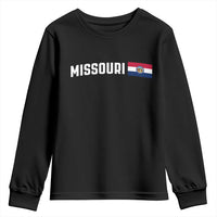 Missouri Missourian MO State Flag Youth Sweatshirt