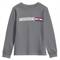 Missouri Missourian MO State Flag Youth Sweatshirt