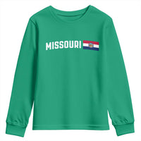 Missouri Missourian MO State Flag Youth Sweatshirt