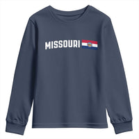 Missouri Missourian MO State Flag Youth Sweatshirt