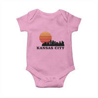 Kansas City Missouri Retro 80s Style Baby Onesie