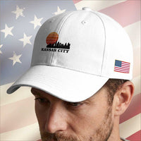 Kansas City Missouri Retro 80s Style Baseball Cap