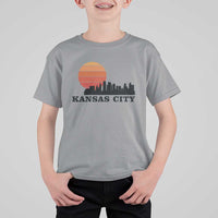 Kansas City Missouri Retro 80s Style T Shirt For Kid