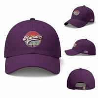 Kansas City Missouri Retro 80s Established 1861 Baseball Cap