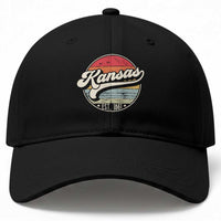Kansas City Missouri Retro 80s Established 1861 Baseball Cap