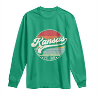 Kansas City Missouri Retro 80s Established 1861 Long Sleeve Shirt