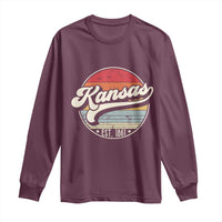 Kansas City Missouri Retro 80s Established 1861 Long Sleeve Shirt