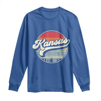 Kansas City Missouri Retro 80s Established 1861 Long Sleeve Shirt